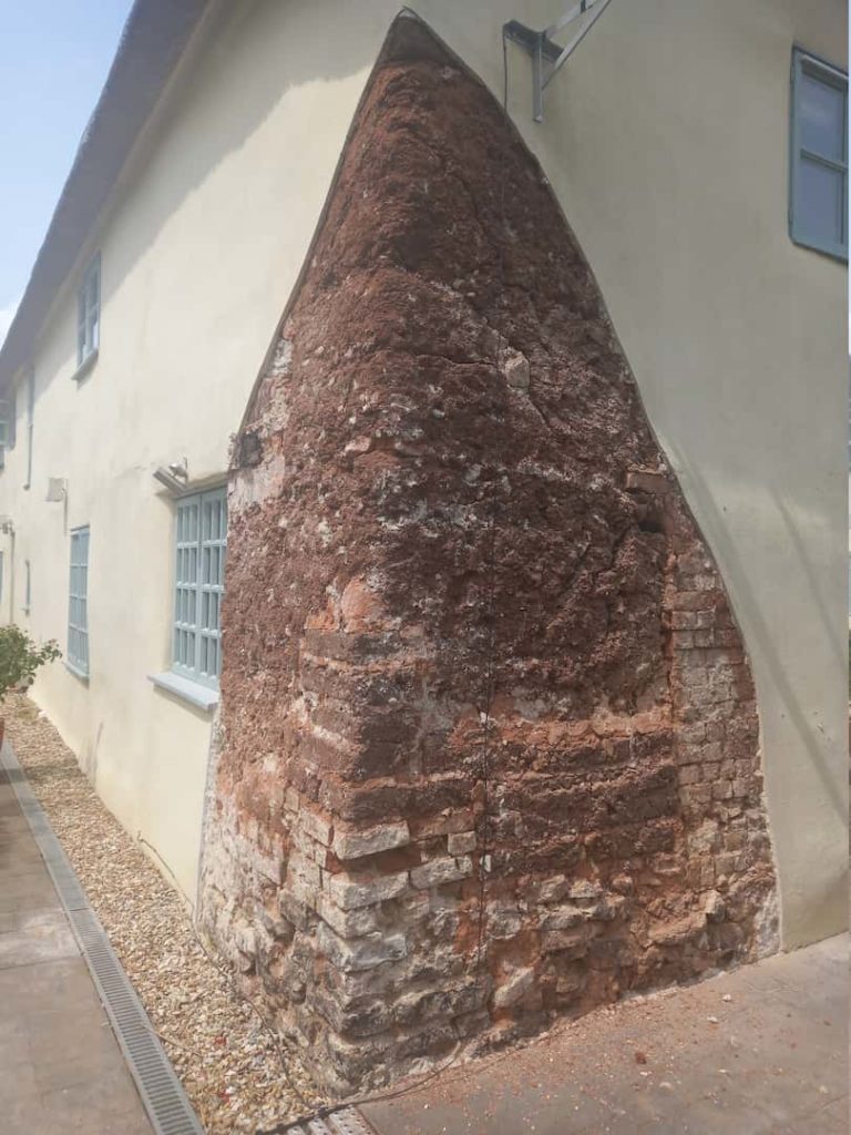 Brick Repair To Old Cottage